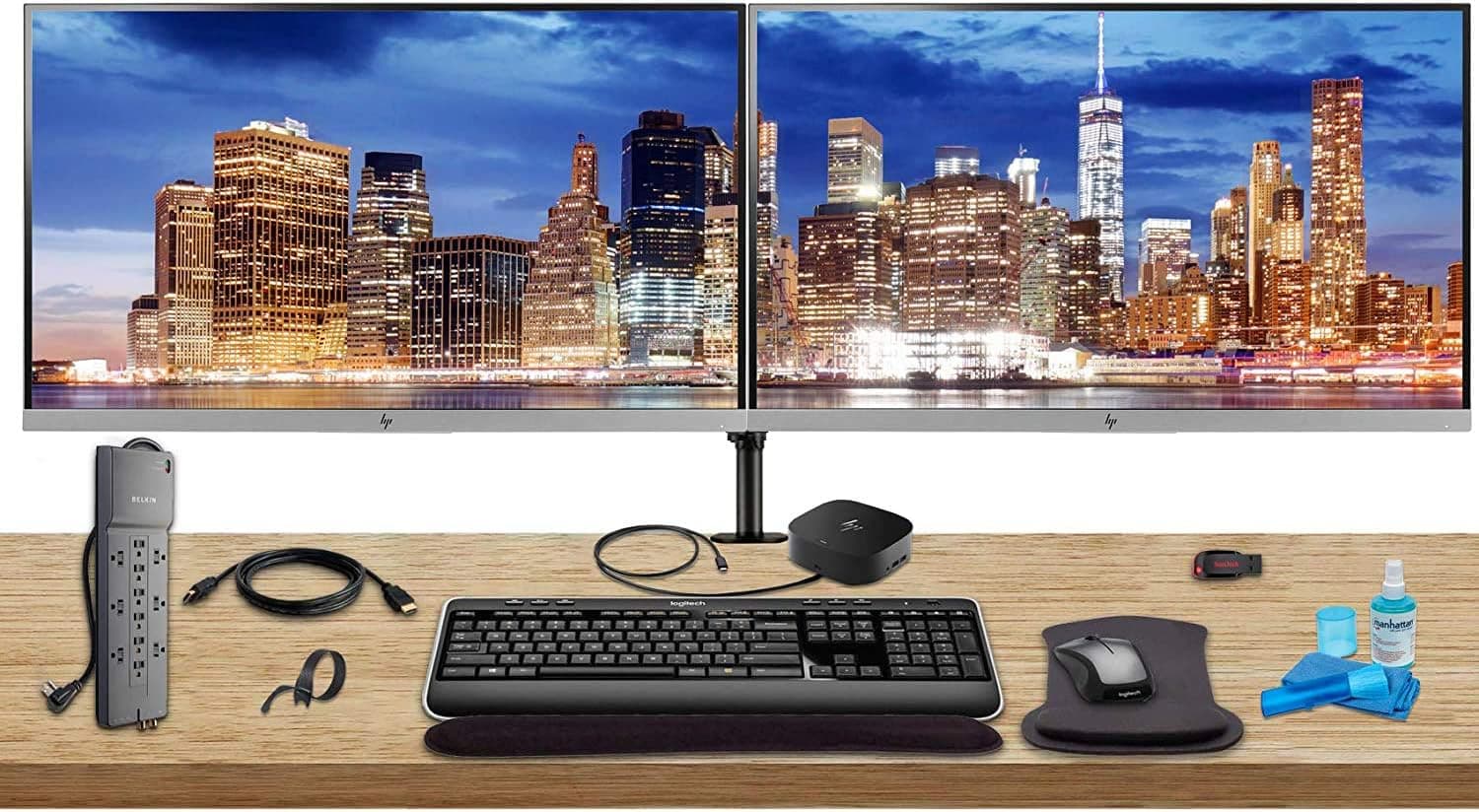 HP & Dell Monitor Combo - Image 2